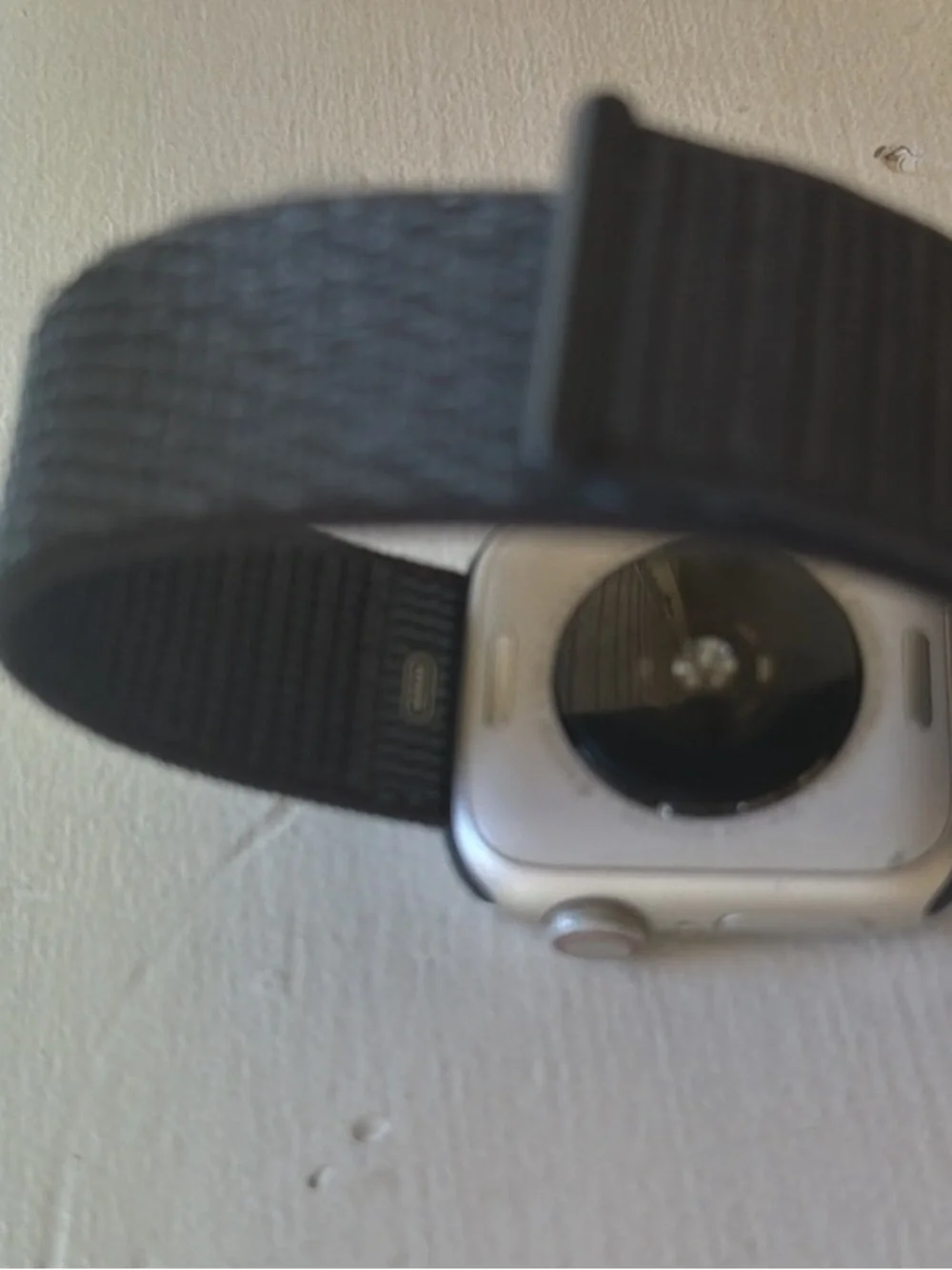 Apple Watch SE (2nd Generation) GPS + Cellular with Navy nylon Sport Loop Band